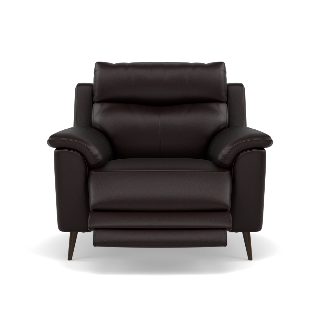 Revel Recliner Armchair - Power Recliner Chair Cat 20S - Power Recliner with USB Armchairs Sterling Home 19 BXS-037C WALNUT