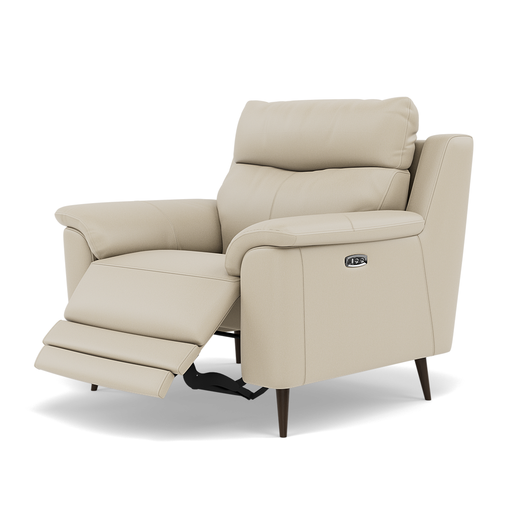 Revel Recliner Armchair - Power Recliner Chair Cat 20S - Power Recliner with USB — BXS-041E SILVER GREY, gallery image 3