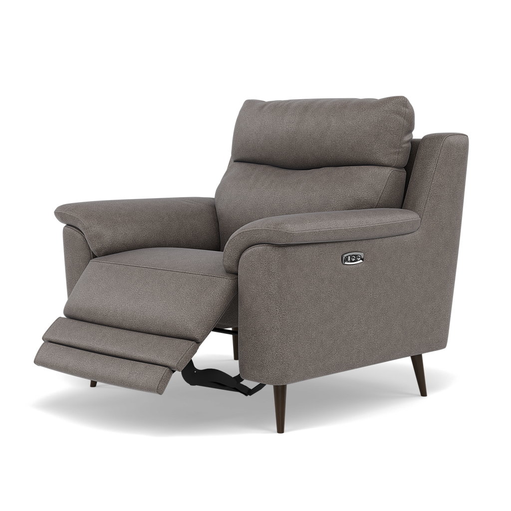 Revel Recliner Armchair - Power Recliner Chair Cat 20S - Power Recliner with USB — BXS-042E ELEPHANT, gallery image 3