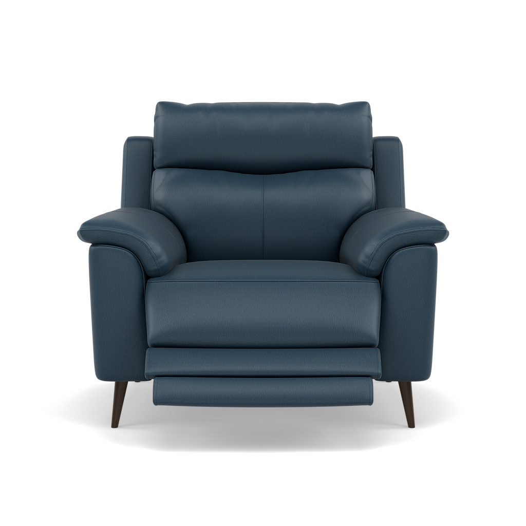 Revel Recliner Armchair - Power Recliner Chair Cat 20S - Power Recliner with USB Armchairs Sterling Home 20 BXS-313E OCEAN BLUE