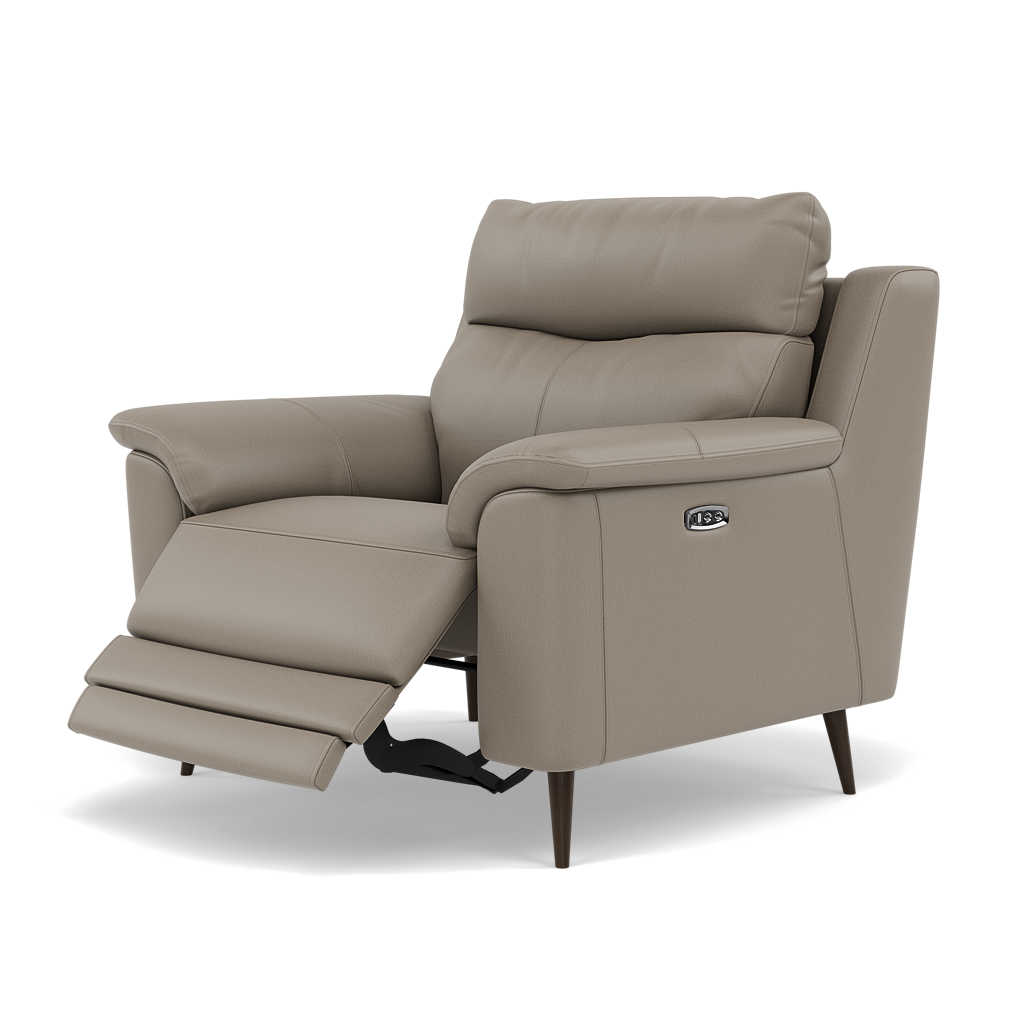 Revel Recliner Armchair - Power Recliner Chair Cat 20S - Power Recliner with USB — BXS-722A TAUPE, gallery image 3