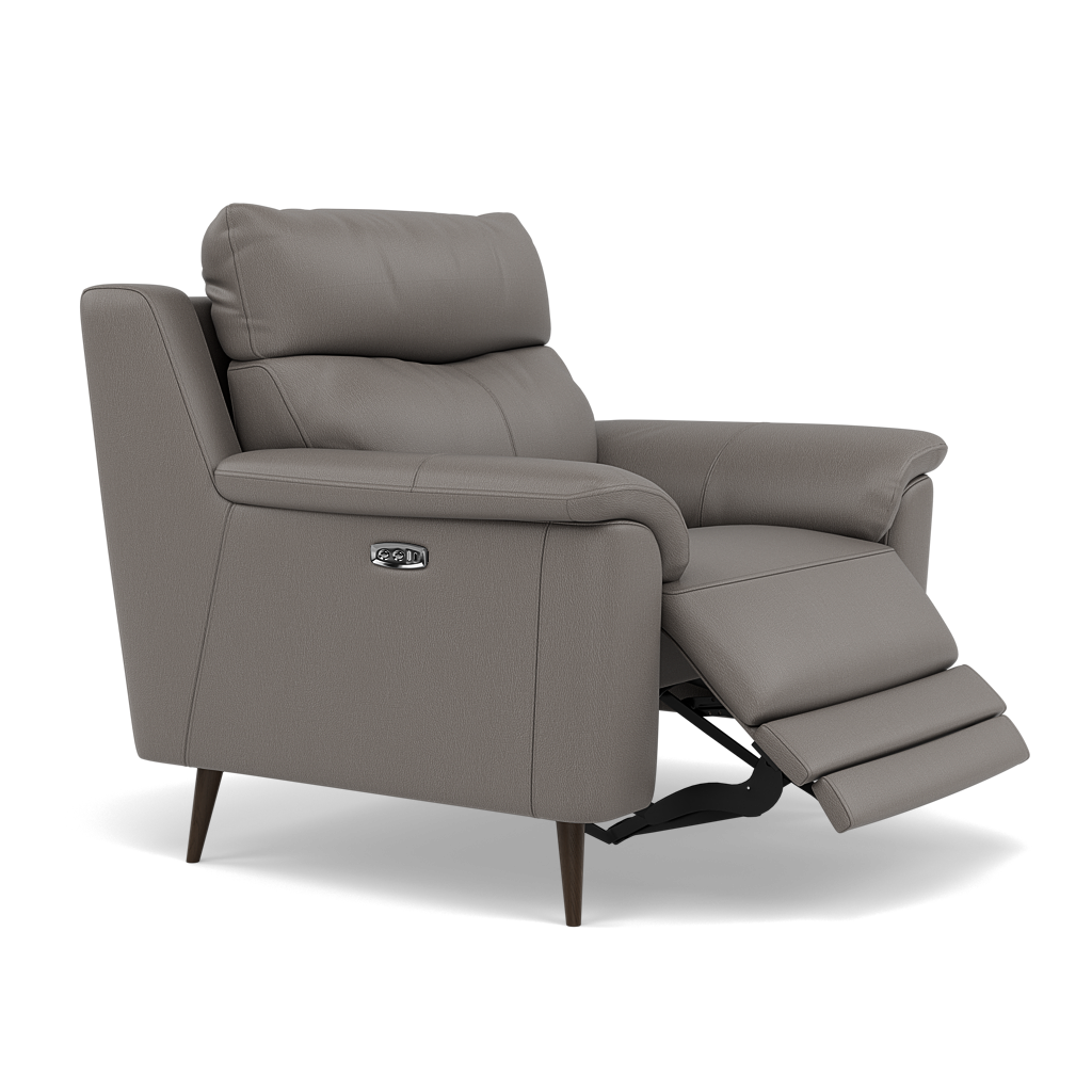 Revel Recliner Armchair - Power Recliner Chair Cat 20S - Power Recliner with USB — NWS-042E ELEPHANT, gallery image 1