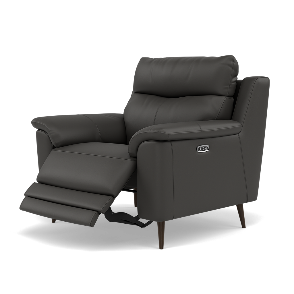 Revel Recliner Armchair - Power Recliner Chair Cat 20S - Power Recliner with USB — NWS-517E SHALE GREY, gallery image 3