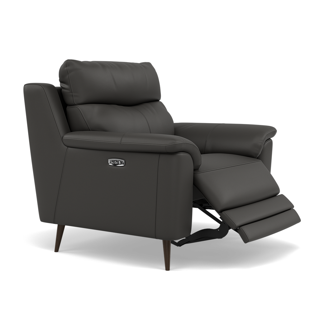 Revel Recliner Armchair - Power Recliner Chair Cat 20S - Power Recliner with USB — NWS-517E SHALE GREY, gallery image 1