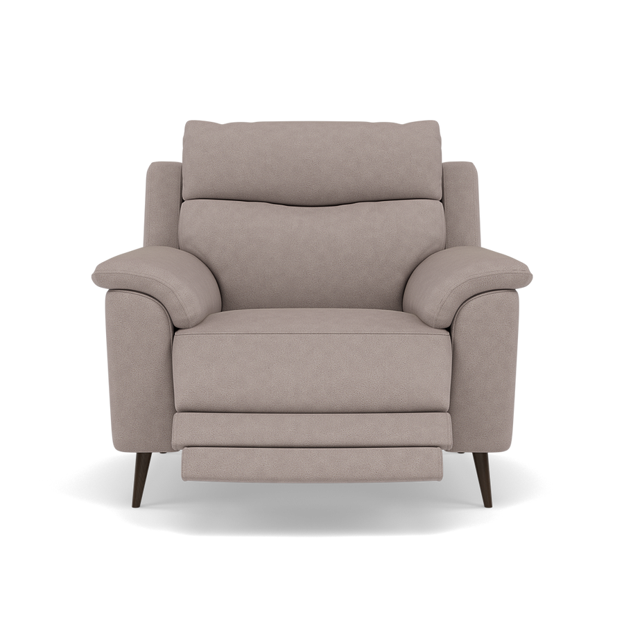 Revel Recliner Armchair - Power Recliner Chair Fabric Sterling Home BFA-BLJ-22 DOVE GREY 1