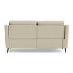 Revel Small 3 Seater Recliner Sofa - 2.5 Seater Sofa with 2 Power Recliners (Compact) Cat 20S - Power Recliner with USB — BXS-041E SILVER GREY, gallery image 2