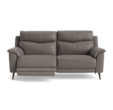 Revel Small 3 Seater Recliner Sofa - 2.5 Seater Sofa with 2 Power Recliners (Compact) Cat 20S - Power Recliner with USB 3 Seater Sofas Sterling Home 16 BXS-042E ELEPHANT