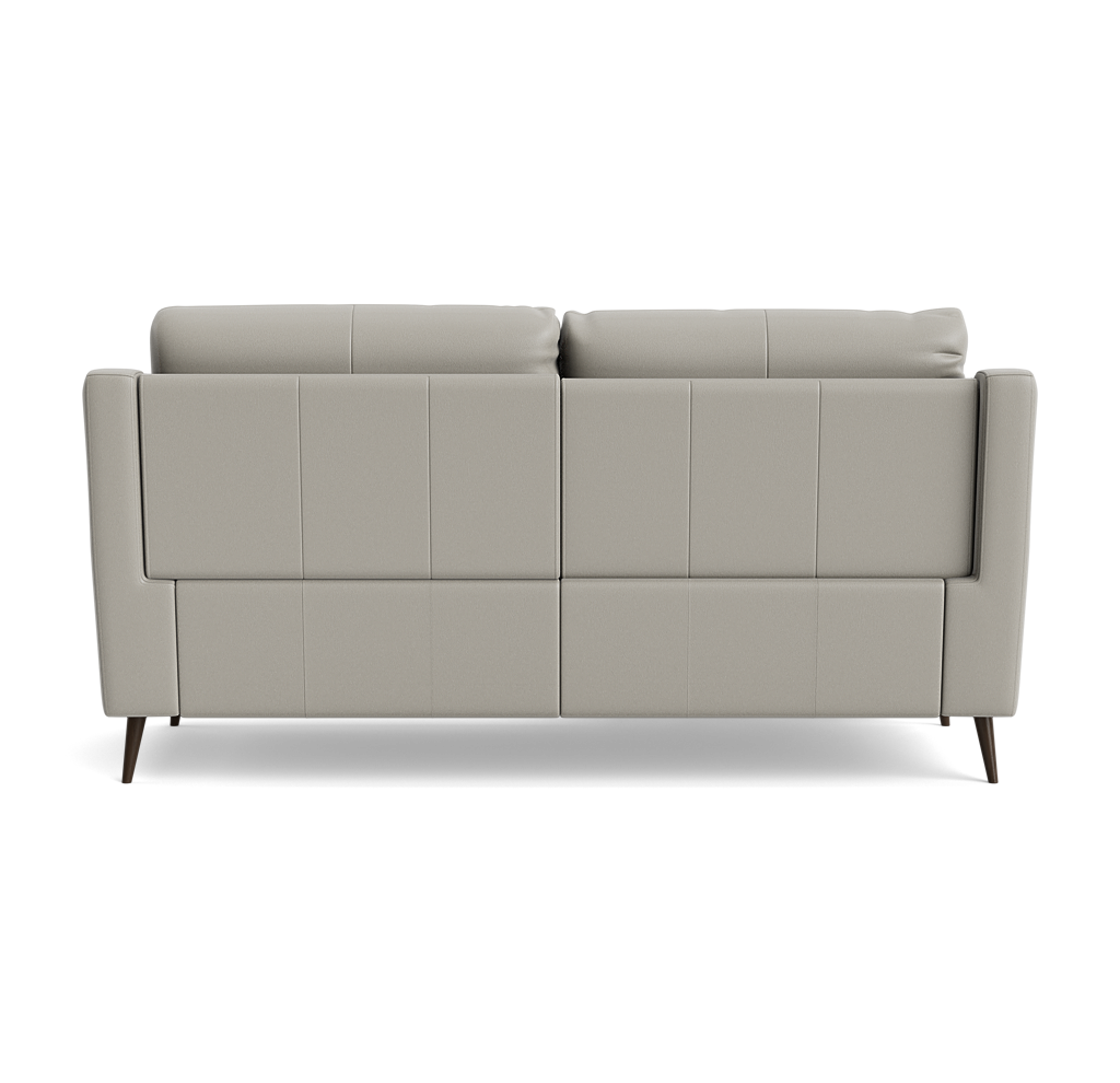 Revel Small 3 Seater Recliner Sofa - 2.5 Seater Sofa with 2 Power Recliners (Compact) Cat 20S - Power Recliner with USB — BXS-251E GREY, gallery image 2