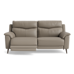 Revel Small 3 Seater Recliner Sofa - 2.5 Seater Sofa with 2 Power Recliners (Compact) Cat 20S - Power Recliner with USB 3 Seater Sofas Sterling Home 18 BXS-722A TAUPE