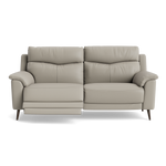 Revel Small 3 Seater Recliner Sofa - 2.5 Seater Sofa with 2 Power Recliners (Compact) Cat 20S - Power Recliner with USB 3 Seater Sofas Sterling Home 15 BXS-946B FEATHER GREY