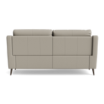 Revel Small 3 Seater Recliner Sofa - 2.5 Seater Sofa with 2 Power Recliners (Compact) Cat 20S - Power Recliner with USB — BXS-946B FEATHER GREY, gallery image 2