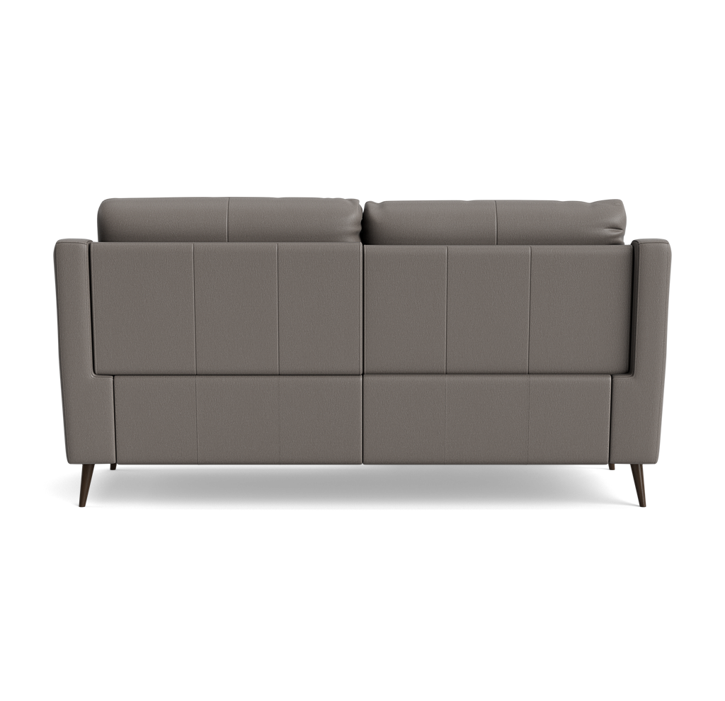 Revel Small 3 Seater Recliner Sofa - 2.5 Seater Sofa with 2 Power Recliners (Compact) Cat 20S - Power Recliner with USB — NWS-042E ELEPHANT, gallery image 2