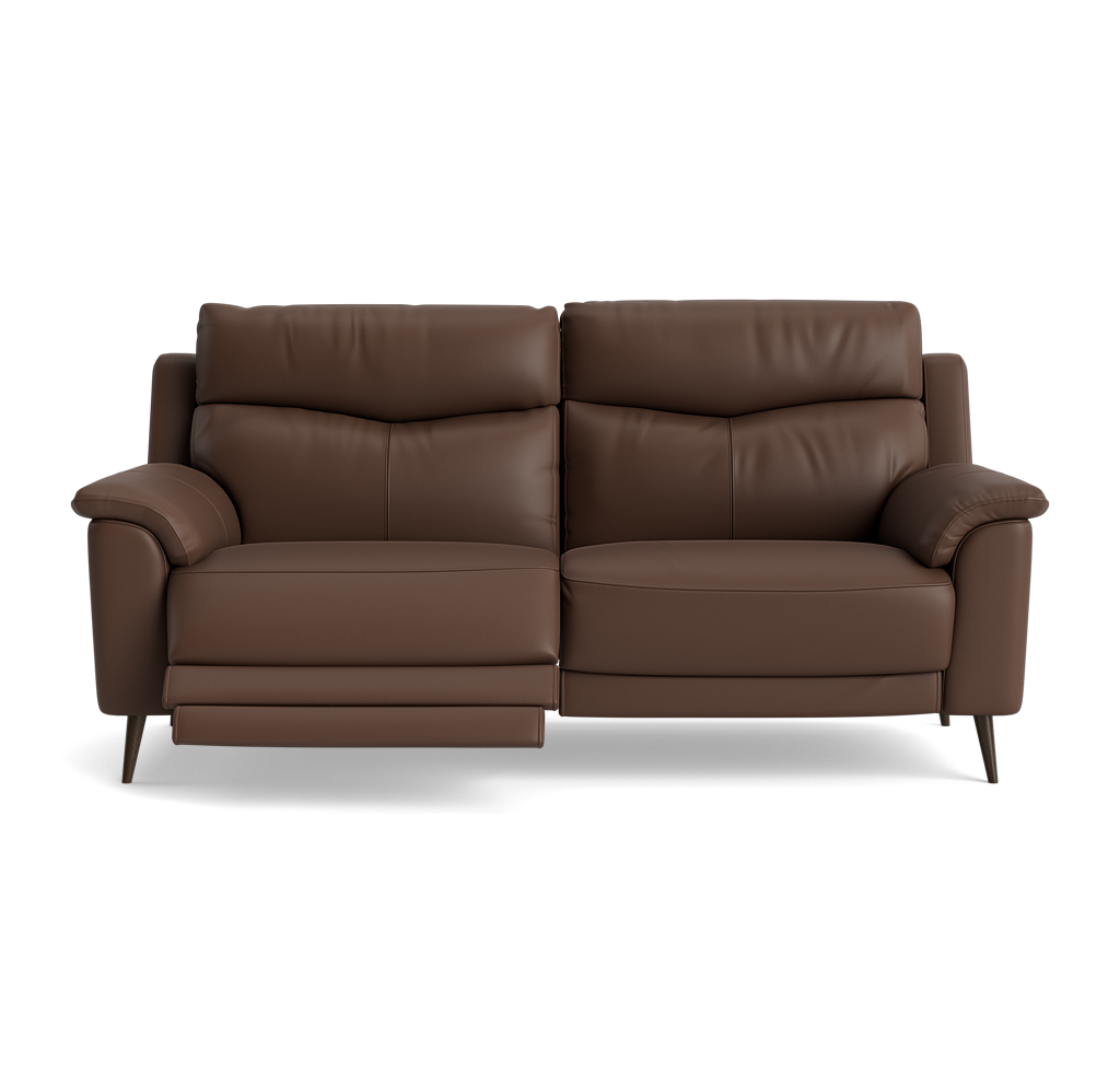 Revel Small 3 Seater Recliner Sofa - 2.5 Seater Sofa with 2 Power Recliners (Compact) Cat 20S - Power Recliner with USB 3 Seater Sofas Sterling Home 21
