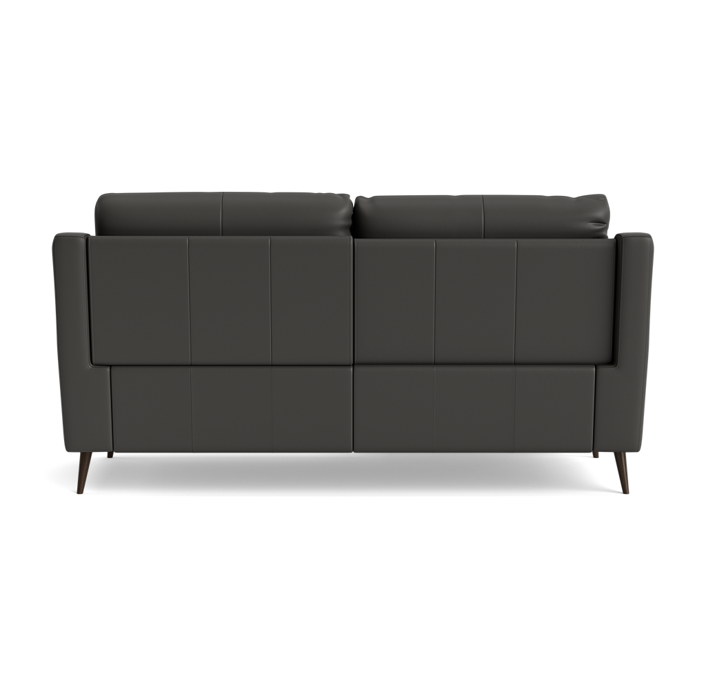 Revel Small 3 Seater Recliner Sofa - 2.5 Seater Sofa with 2 Power Recliners (Compact) Cat 20S - Power Recliner with USB — NWS-517E SHALE GREY, gallery image 2