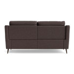 Revel Small 3 Seater Recliner Sofa - 2.5 Seater Sofa with 2 Power Recliners (Compact) Fabric - Power Recliner with USB — BFA-BLJ-088 CHARCOAL GREY, gallery image 2