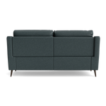 Revel Small 3 Seater Recliner Sofa - 2.5 Seater Sofa with 2 Power Recliners (Compact) Fabric - Power Recliner with USB — BFA-BLJ-2047 LAKE GREEN, gallery image 2