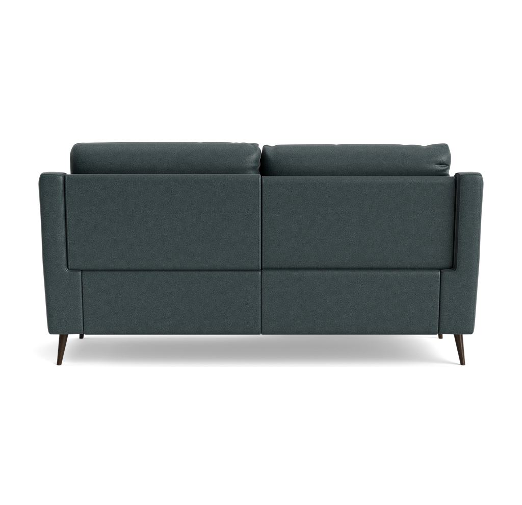 Revel Small 3 Seater Recliner Sofa - 2.5 Seater Sofa with 2 Power Recliners (Compact) Fabric - Power Recliner with USB — BFA-BLJ-2047 LAKE GREEN, gallery image 2