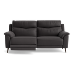 Revel Small 3 Seater Recliner Sofa - 2.5 Seater Sofa with 2 Power Recliners (Compact) Fabric - Power Recliner with USB 3 Seater Sofas Sterling Home 25 SFA-PEY-08 GRAPHITE