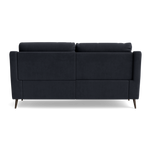 Revel Small 3 Seater Recliner Sofa - 2.5 Seater Sofa with 2 Power Recliners (Compact) Fabric - Power Recliner with USB — SFA-PEY-10 CHARCOAL, gallery image 2