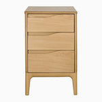 Ercol Rimini Bedside Cabinet - Compact Bedside Cabinet Clear Matt Storage Sterling Home 1