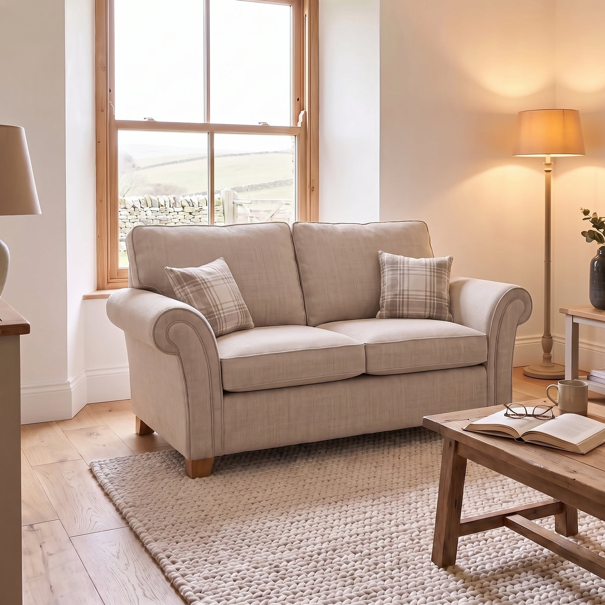 Ripley 2 Seater Sofa Bed - 2 Seater Sofabed - Comfort Mattress Grade SE - Regal Sofa Beds Sterling Home 2