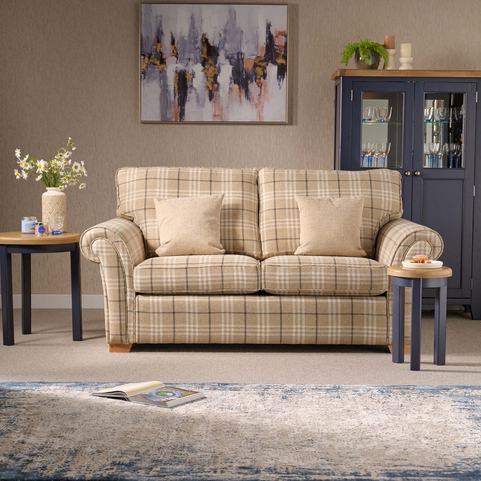 Ripley 2 Seater Sofa Bed - 2 Seater Sofabed - Comfort Mattress Grade SE - Regal Sofa Beds Sterling Home 2