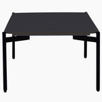 Rocco Side Table - End Table Black & Gold Ceramic Top / Black Powder Coated Metal Legs Tables Sterling Home 1