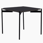 Rocco Side Table - End Table Black & Gold Ceramic Top / Black Powder Coated Metal Legs Tables Sterling Home 3
