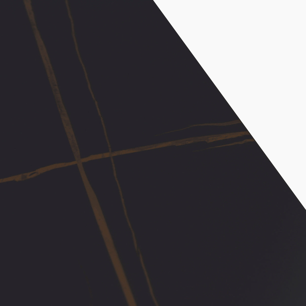 Rocco Side Table - End Table Black & Gold Ceramic Top / Black Powder Coated Metal Legs Tables Sterling Home 5