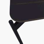 Rocco Side Table - End Table Black & Gold Ceramic Top / Black Powder Coated Metal Legs Tables Sterling Home 6