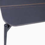 Rocco Nest of Tables - Nest of Table Black & Gold Ceramic Top / Black Powder Coated Metal Legs Tables Sterling Home 5
