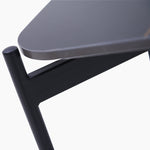 Rocco Nest of Tables - Nest of Table Black & Gold Ceramic Top / Black Powder Coated Metal Legs Tables Sterling Home 7