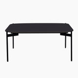 Rocco Black and Gold Square Coffee Table