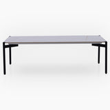 Rocco White and Gold Coffee Table