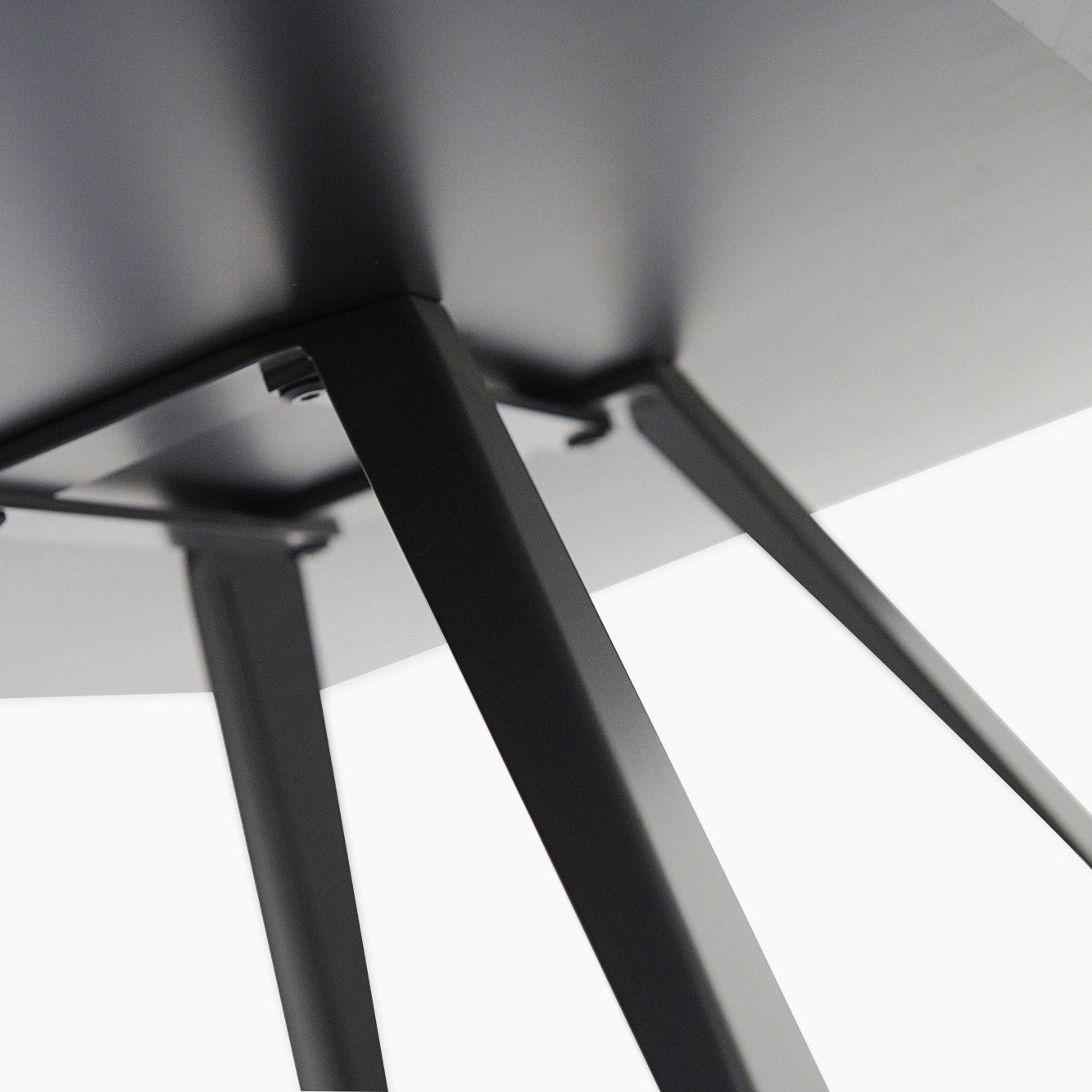 Romany Coffee Table - Coffee Table Light Grey Ceramic / Dark Grey Tables Sterling Home 8