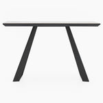 Romany Console Table - Console Table Light Grey Ceramic / Dark Grey Tables Sterling Home 1