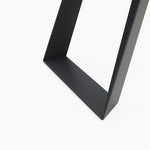 Romany Console Table - Console Table Light Grey Ceramic / Dark Grey Tables Sterling Home 7