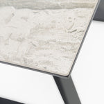 Romany Side Table - Lamp Table Light Grey Ceramic / Dark Grey Tables Sterling Home 6