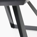 Romany Side Table - Lamp Table Light Grey Ceramic / Dark Grey Tables Sterling Home 7