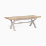 Salford Cross Leg Extending Dining Table