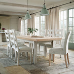 Salford Large Extending Dining Table - Large Extending Dining Table Stone Grey Sterling Home 2