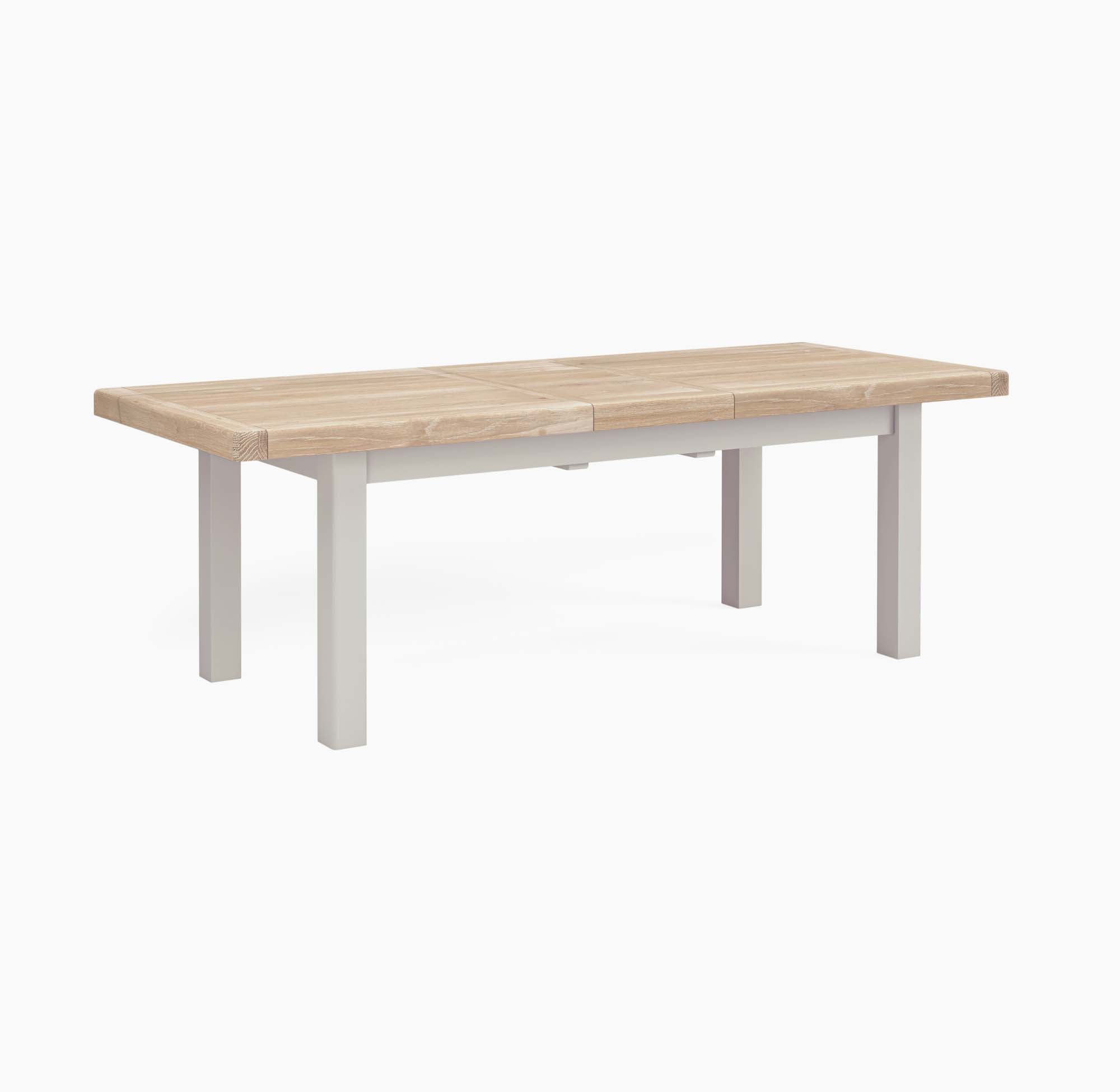 Salford Small Extending Dining Table - Small Extending Dining Table Stone Grey Tables Sterling Home 3