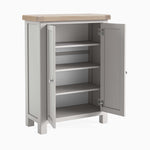 Salford Shoe Storage Cabinet - Shoe Storage Stone Grey Storage Sterling Home 2