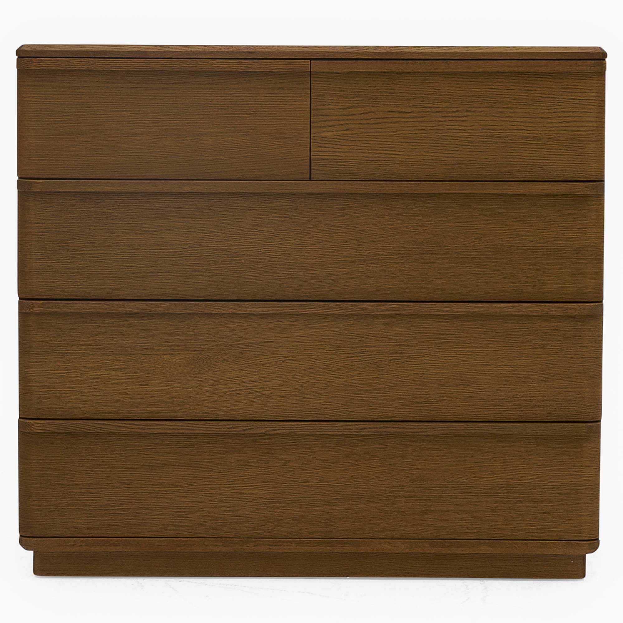 Serene 5 Drawer Cabinet - 3+2 Chest Oak / Oak Veneer Storage Sterling Home 1