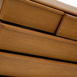 Serene 5 Drawer Cabinet - 3+2 Chest Oak / Oak Veneer Storage Sterling Home 9