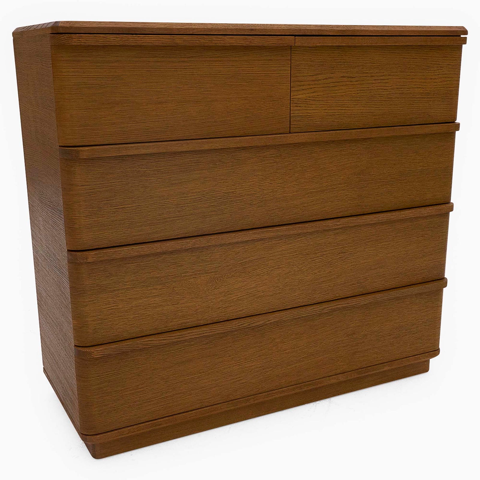 Serene 5 Drawer Cabinet - 3+2 Chest Oak / Oak Veneer Storage Sterling Home 10