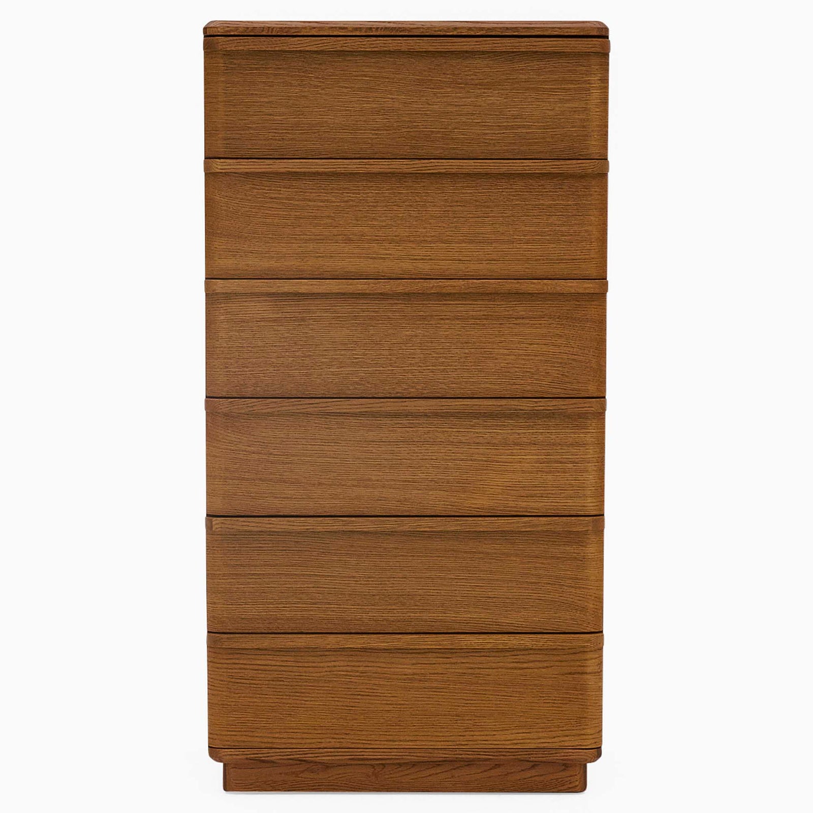 Serene 6 Drawer Wellington Cabinet - 6 Drawer Wellington Chest Oak / Oak Veneer Storage Sterling Home 1