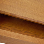 Serene Bedside Cabinet - Night Stand Oak / Oak Veneer Storage Sterling Home 6