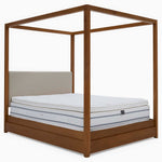 Serene Bedframe - 5' Poster Bed Oak / Oak Veneer - King Bed Frames Sterling Home 1