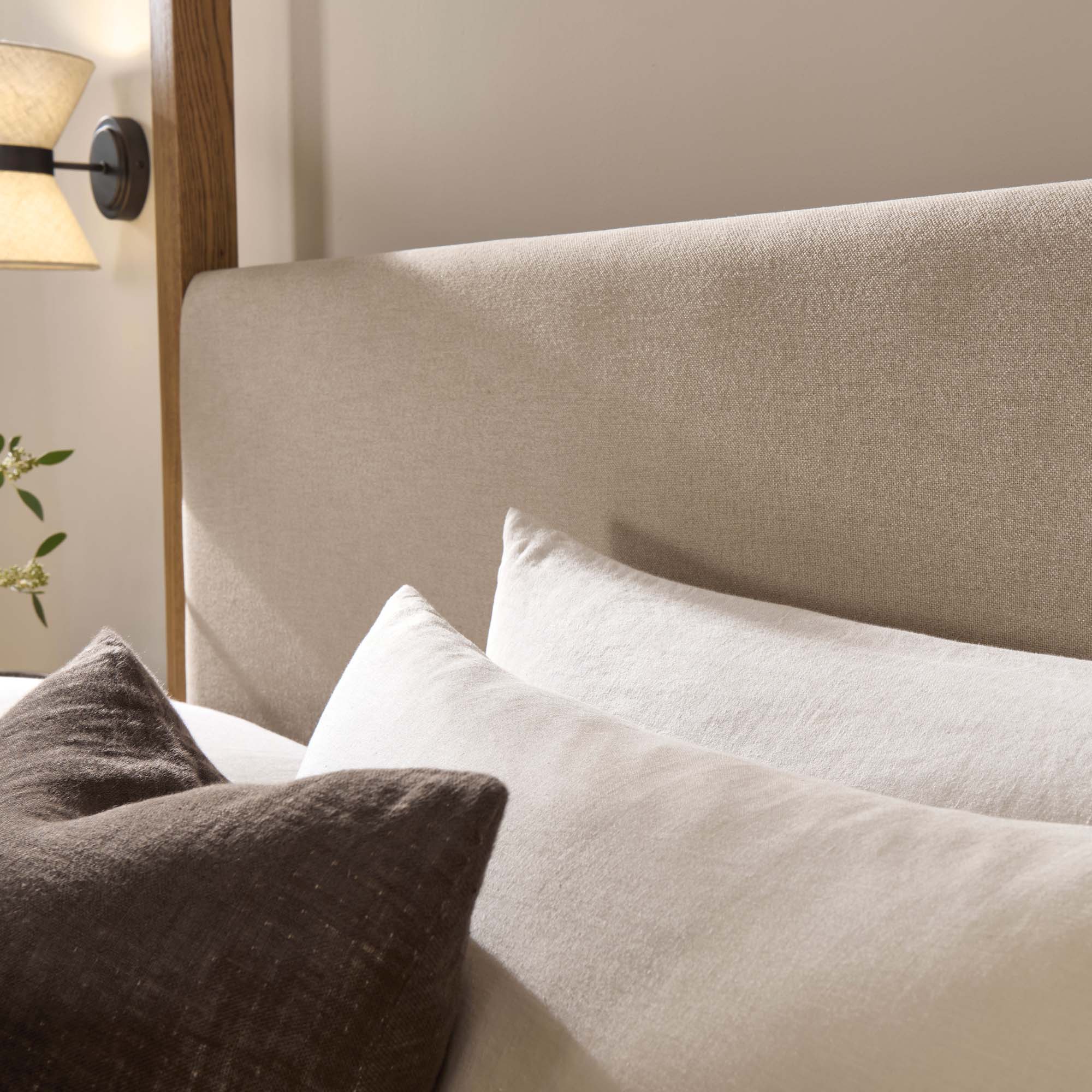 Serene Bedframe - 6' Poster Bed Oak / Oak Veneer - Super King Sterling Home 11